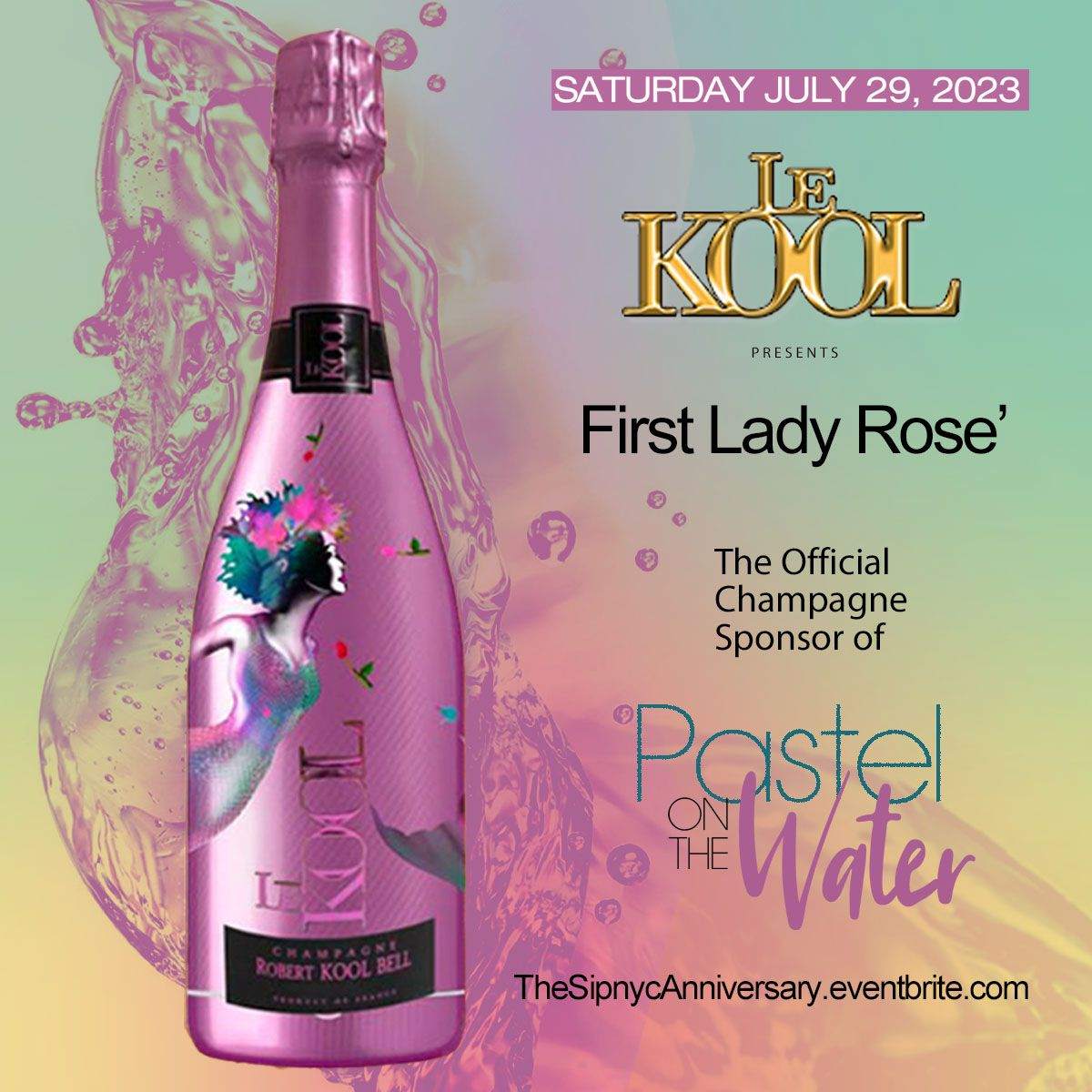 THE SIP NYC and Le Kool Champagne Come Together